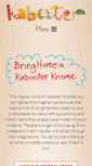 Mobile Screenshot of kabooterknomes.com